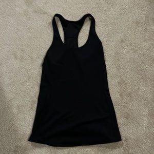 Lululemon racer back black tank
